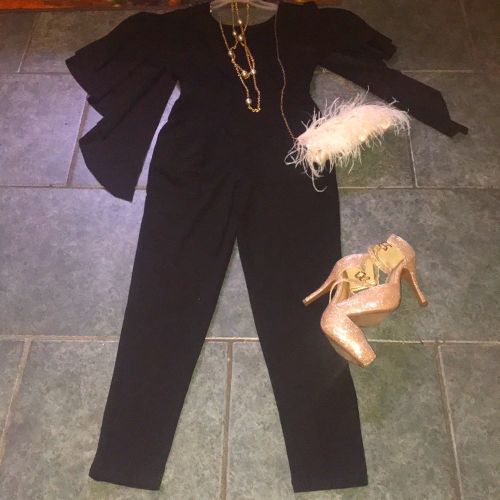 Black jumpsuit